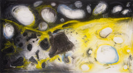 oilstick on canvas, 75 cm x 135 cm