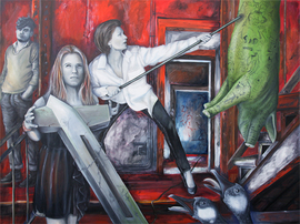oil on canvas, 150 cm x 200 cm