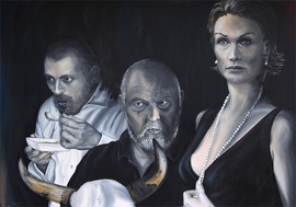 oil on canvas, 70 cm x 100 cm