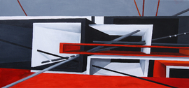 oil on canvas, 35 cm x 75 cm