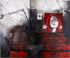 Torsten Russ: Figürliche Ölmalerei auf Leinwand, 100 cm x 120 cm, Unikat