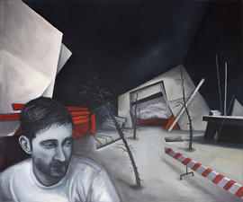 Torsten Russ: Figürliche Ölmalerei auf Leinwand, 70 cm x 100 cm, Unikat