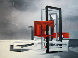 Torsten Russ: Ölmalerei auf Leinwand, 150 cm x 200 cm, Unikat