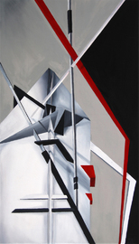 Torsten Russ: Ölmalerei auf Leinwand, 70 cm x 40 cm, Unikat