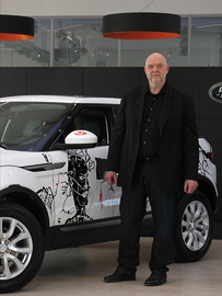 Torsten Russ, künstlerische Gestaltung von Land Rover PKW